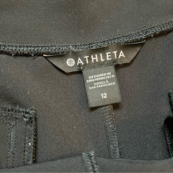 Athleta endless high rise pant in black size 12 - Picture 4 of 8